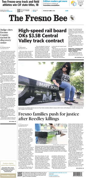 Cover of The Fresno Bee