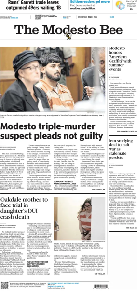Cover of The Modesto Bee