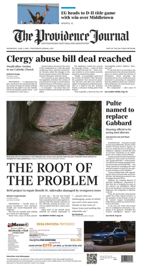 Cover of The Providence Journal