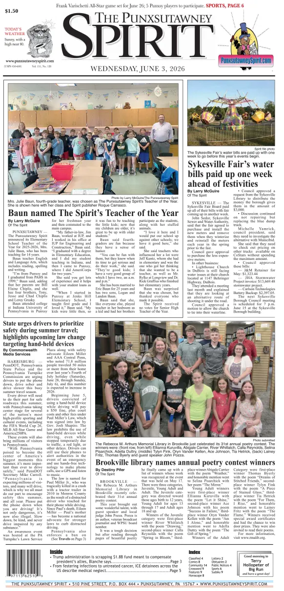 Cover of The Punxsutawney Spirit