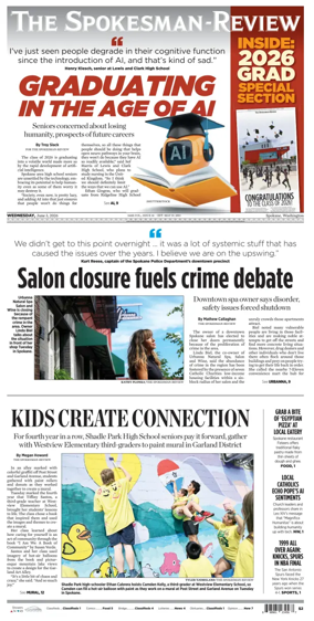 Cover of The Spokesman-Review (Spokane)