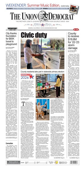 Cover of The Union Democrat