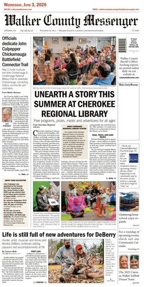 Cover of Walker County Messenger