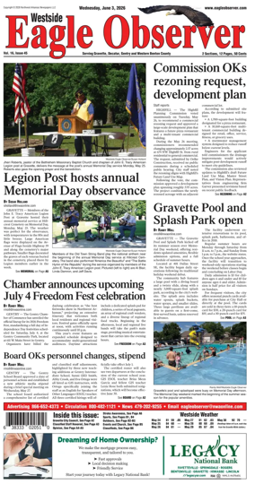 Cover of Westside Eagle-Observer