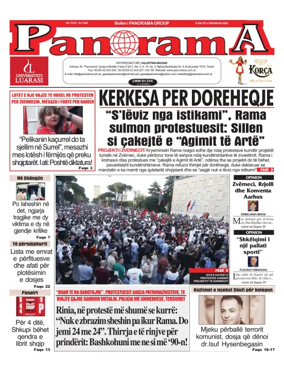 Cover of Panorama (Albania)
