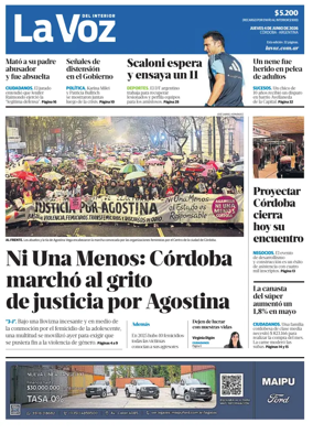 Cover of La Voz del Interior