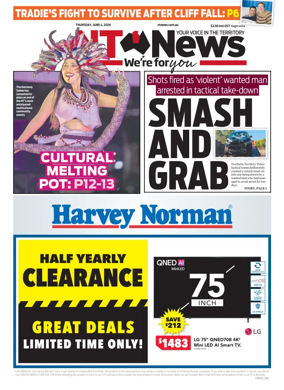 Cover of NT News