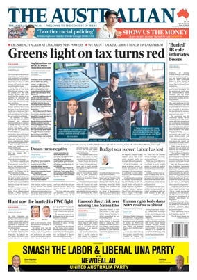 Cover of The Australian