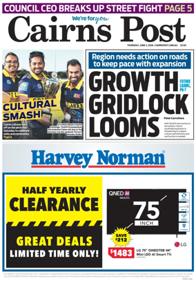 Cover of The Cairns Post