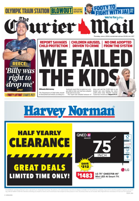 Cover of The Courier-Mail