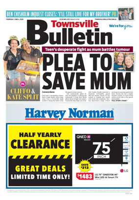 Cover of Townsville Bulletin