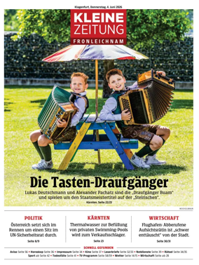 Cover of Kleine Zeitung Kaernten