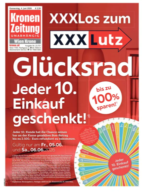 Cover of Kronen Zeitung