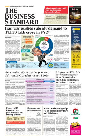 Cover of The Business Standard