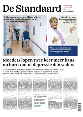 Cover of De Standaard