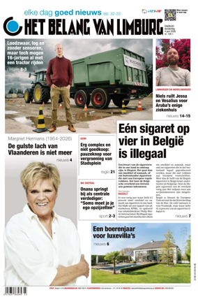 Cover of Het Belang van Limburg