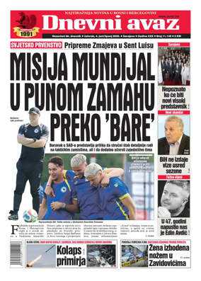 Cover of Dnevni avaz