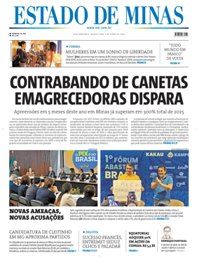 Cover of Estado de Minas (Brazil)