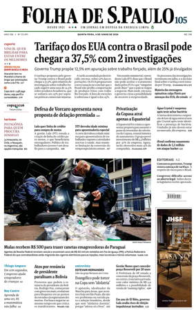 Cover of Folha de S.Paulo