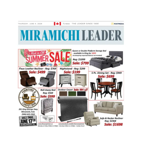 Cover of Miramichi Leader
