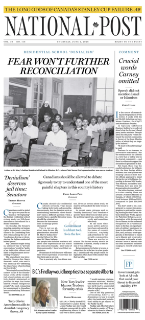 Cover of National Post - (Latest Edition)