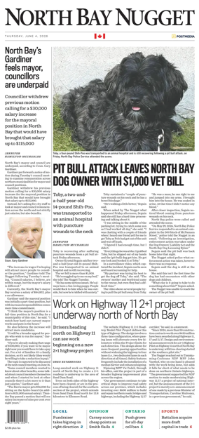 Cover of North Bay Nugget
