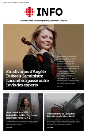 Cover of Radio-Canada Info