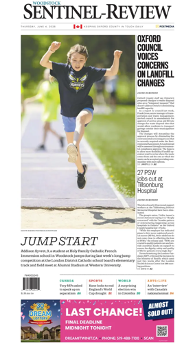 Cover of Sentinel-Review (Woodstock)