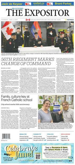 Cover of The Expositor (Brantford)
