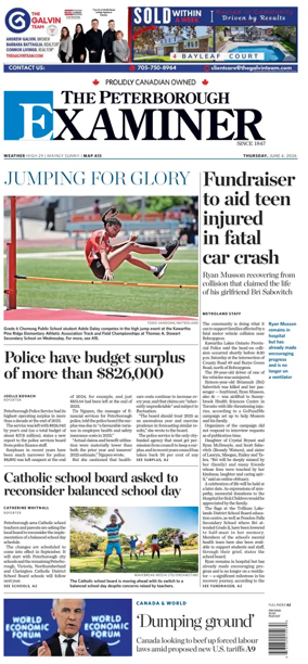Cover of The Peterborough Examiner