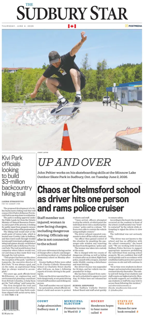 Cover of The Sudbury Star