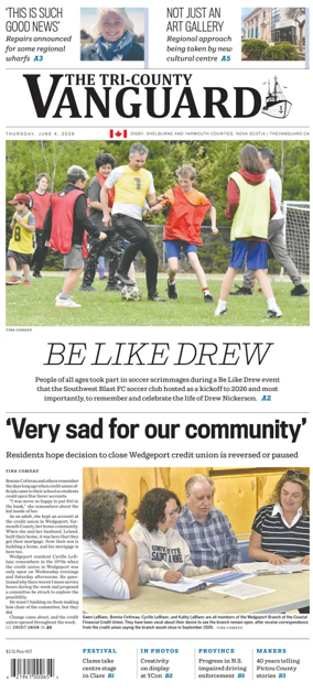 Cover of Tri-County Vanguard