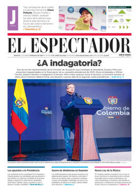 Cover of El Espectador