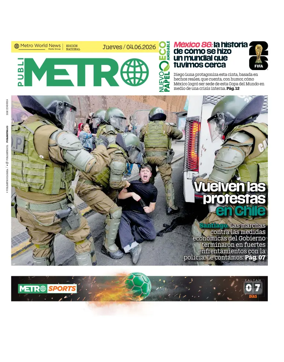 Cover of Publimetro Colombia