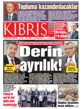 Cover of Kibris Gazetesi