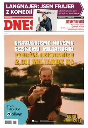 Cover of Dnes Prague Edition