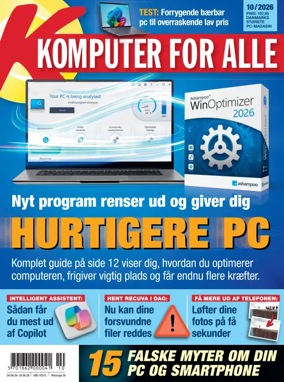Cover of Komputer For Alle (Denmark)