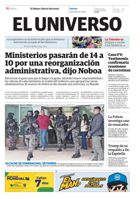 Cover of El Universo
