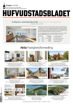 Cover of Hufvudstadsbladet