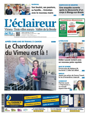 Cover of L'Eclaireur (Vimeu Trois villes soeurs Vallee de la Bresle)