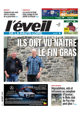 Cover of L'Eveil de la Haute-Loire