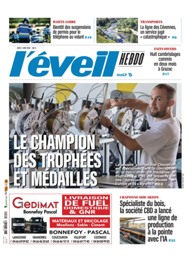 Cover of L'Eveil Hebdo