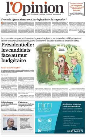 Cover of L'Opinion