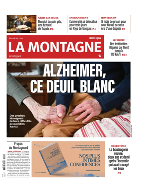 Cover of La Montagne (Montlucon)