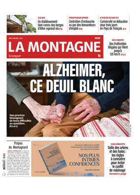 Cover of La Montagne (Vichy)