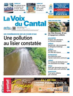 Cover of La Voix du Cantal