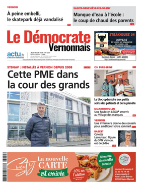 Cover of Le Democrate Vernonnais