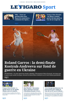 Cover of Le Figaro Sport