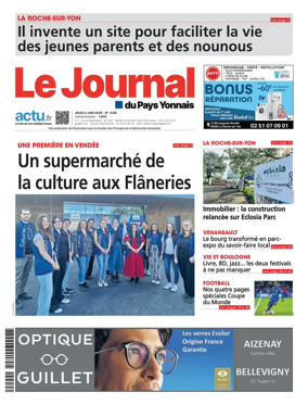 Cover of Le Journal du Pays Yonnais