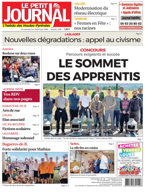 Cover of Le Petit Journal - L'hebdo des Hautes-Pyrenees
